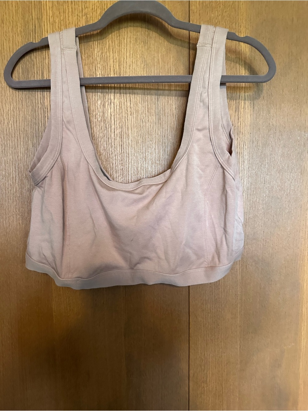 YITTY Wireless Scoop Bralette in Beige